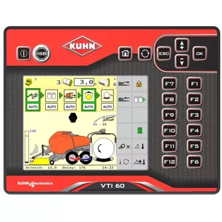 Le nouveau terminal VTI 60 ISOBUS avec écran tactile couleur 5,7”