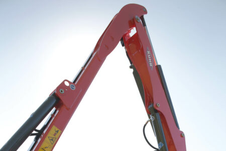 Photo du bras de l'épareuse AGRI-LONGER GII Mécanique
