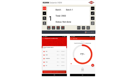 Selon votre souhait de gestion, 2 interfaces différentes pour votre assistant de pesée