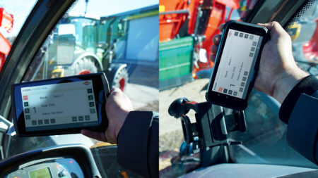 Avec les pesées programmables DG600 et DG8000-IC, vous avez le choix en option entre différents assistants mobiles pour gérer à distance la pesée de votre mélangeuse