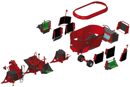 Configurez votre mélangeuses KUHN PROFILE à vos contraintes, pas l'inverse!