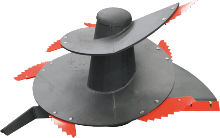 Photo de la vis de mélange exclusive KUHN pour mélangeuse PROFILE PLUS