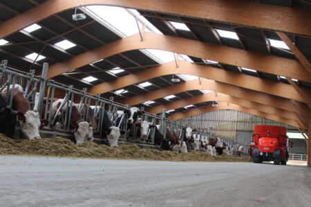 Temps de cycle incomparable sur les mélangeuses automotrices KUHN SPV Access - Power - Intense