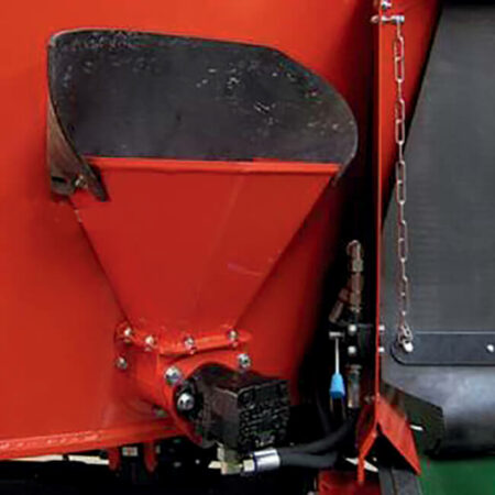 Trappe à minéraux avec vis d'incorporation