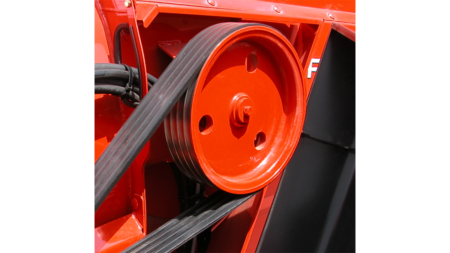 Entraînement par courroie non débrayable