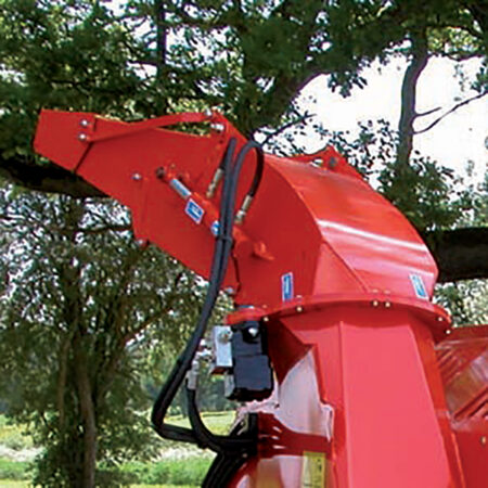 Vue de la goulotte orientable sur 300°