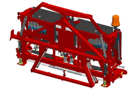 Cadre de suspension TRAPEZIA pour rampe MEA2 / MEA3