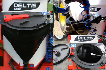 Incorporateur souple et repliable OPTIFILLER de 42 litres