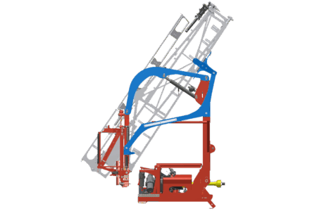 OPTILIFT Parallelogramm für die Gestängefederung auf der Strasse und im Feld
