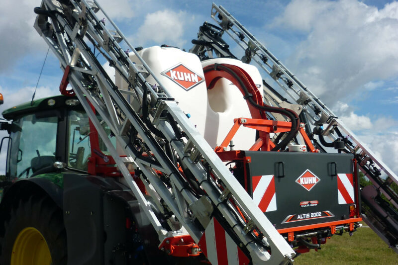 ALTIS 2002 und MEA3 24 m-Gestänge, Rückansicht