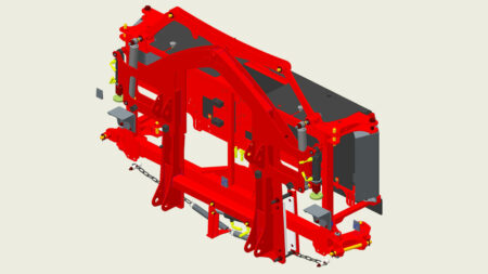 Cadre de suspension EQUILIBRA pour rampe RHPA, TR4, LEH3 et RHA3