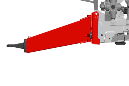 METRIS 2 Strathane-Deichselfederung