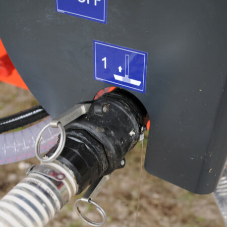 Füllschlauch und Saugkupplung