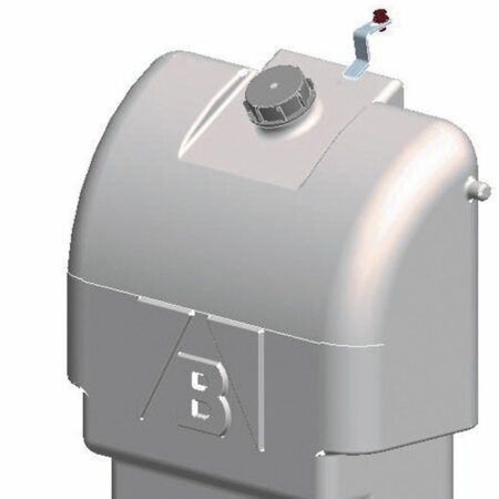 La cuve de rinçage de l'ACTIS