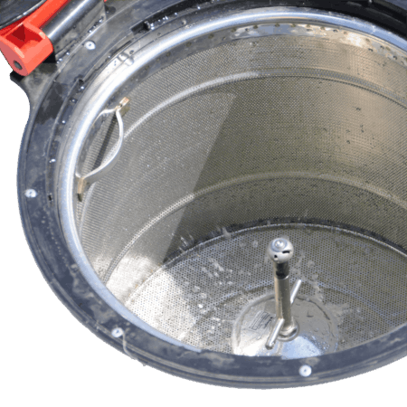 Tamis d'incorporation avec rince bidon dans le trou d'homme du PF