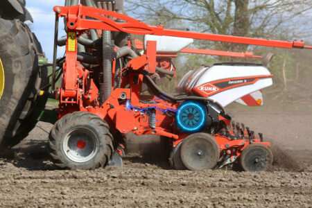 Der neue elektrische Antrieb der Sämaschine MAXIMA 3