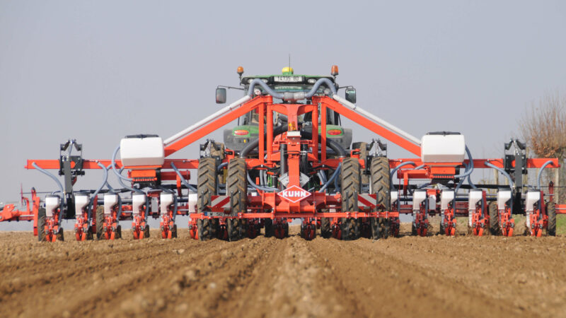 Die PLANTER 3 TRS in Ruheposition