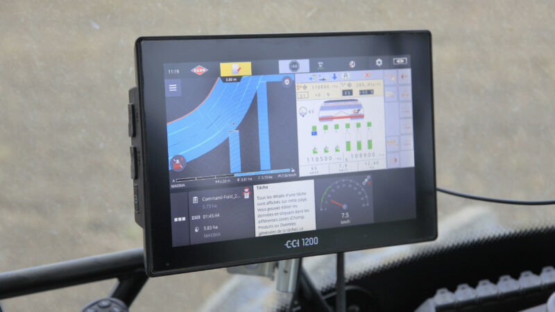 ISOBUS-Terminal CCI 1200 – lieferbar für die PLANTER 3
