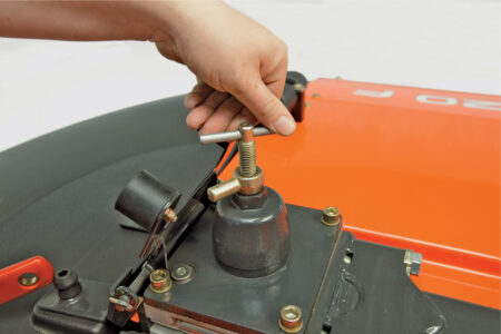 Kontinuierliche Schnitthöhenanpassung