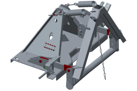 Beim PENDELFLEX handelt es sich um einen schwenkbaren Anbaubock.