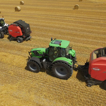 KUHN VB 3185 und VB 3195 im Einsatz