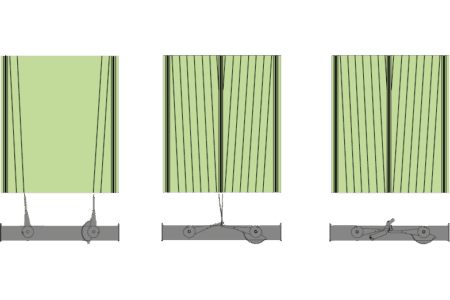 En utilisant le système à double ficelle, la durée du cycle de liage est réduite au minimum.