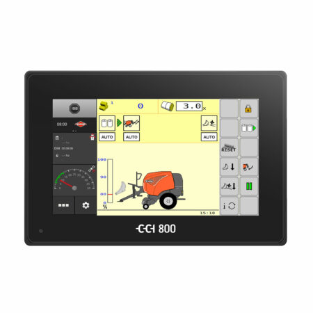 CCI 800 moniteur parfaitement compatible ISOBUS équipé d'un écran couleur 8”.