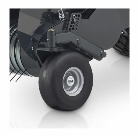 Dank ihrer PU-Schwenkräder mit Halbluftreifen passt sich die Pickup an wechselnde Standortbedingungen an.