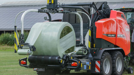 Grâce à l'enrubannage 3D, il y a plus d'air expulsé et la balle conserve sa forme, même après de longues périodes de stockage.