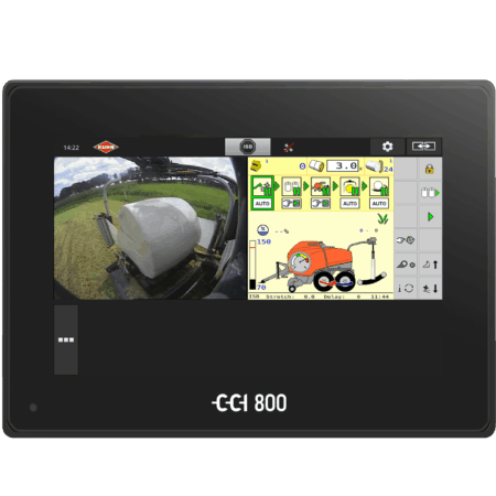 CCI 800 moniteur parfaitement compatible ISOBUS équipé d'un écran couleur 8”.