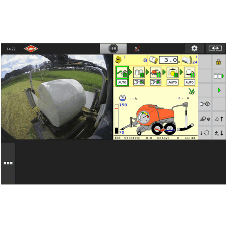 Le terminal CCI 1200 ISOBUS avec écran tactile couleur 12,1”