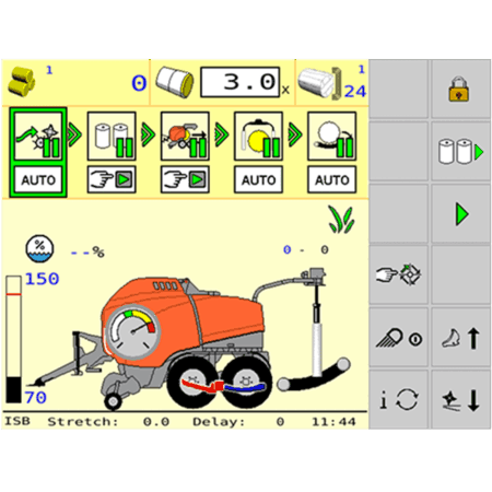 PROCESS VIEW vous informe du statut de vos processus de travail au sein de la machine.
