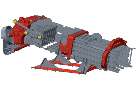 Illustration des pièces supplémentaires sur une SB 1270 X