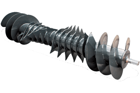 Le rotor OPTIFEED 48 cm intègre les dents de rotor et les fonctions de recentrage sur le même arbre