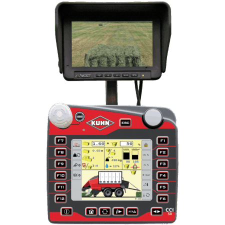 Le kit intègre un écran séparé et une caméra.