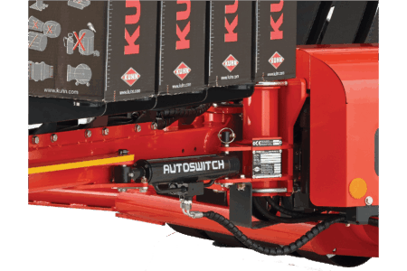 D'une simple pression sur un bouton, la machine se déplie ou se replie automatiquement.