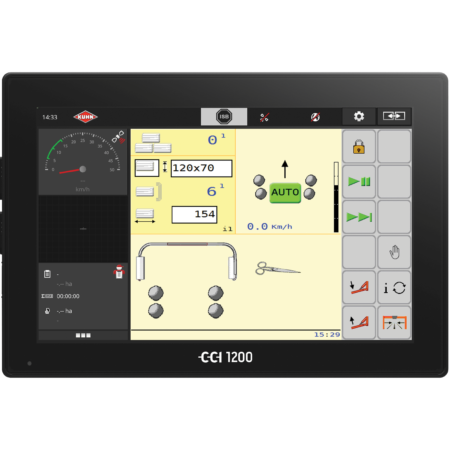Le terminal CCI 1200 ISOBUS avec écran tactile couleur 12,1”
