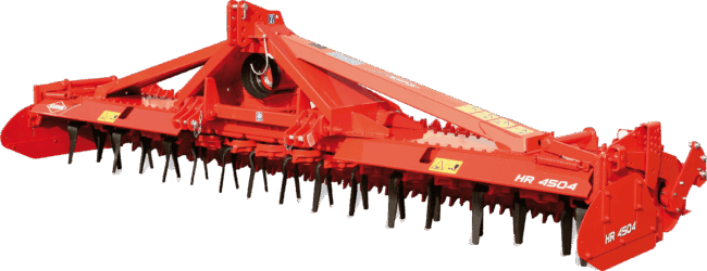 Détail de la herse rotative KUHN HR 4504