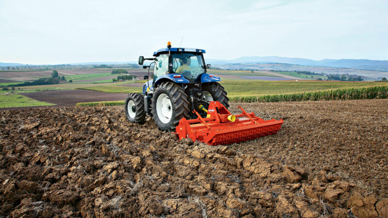 EL 122 Rotorfräse bei der Arbeit