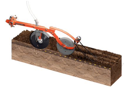 CROSSFLEX-Säschiene einer ESPRO-Sämaschine