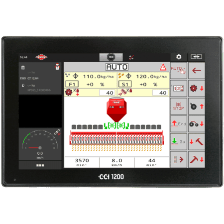 Terminal CCI 1200 avec écran de travail AUROCK