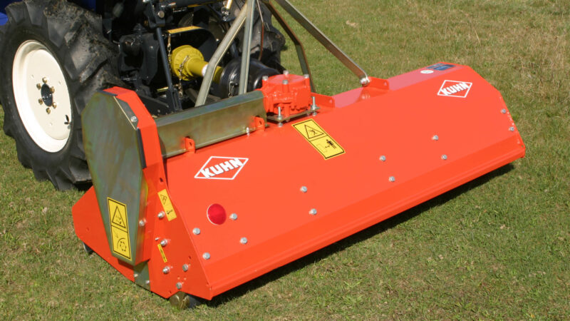 Das Mulchgerät TL 150 im stationären Betrieb