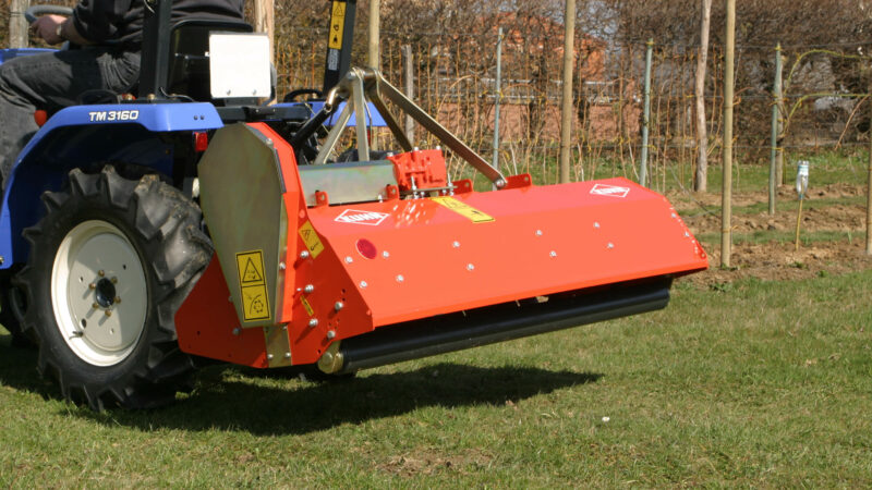 Das Mulchgerät TL 150 beim Transport