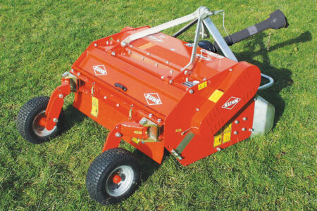 Le broyeur TRP modèle 120 est robuste en toute situation