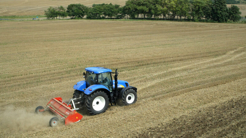 Das Mulchgerät BK 320 bei der Arbeit