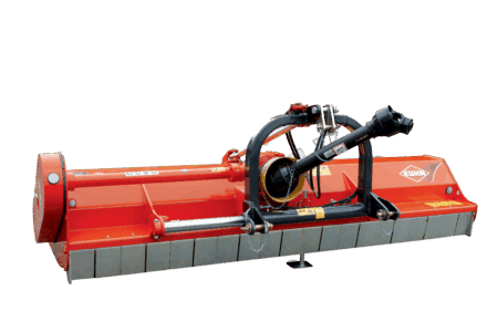 Anbauvorrichtung mit Seitenverschiebung bei den Mulchgeräten der Serie BP 10