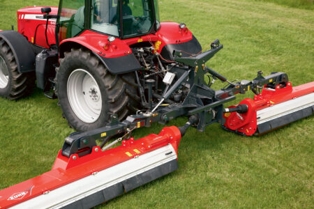 Das Mulchgerät BP 8300 arbeitet zuverlässig in besonders intensiven Situationen