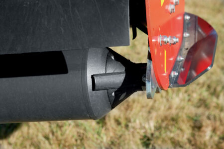 Profitieren Sie von einer ausgezeichneten Häckselstruktur, insbesondere durch die Stützwalze mit abnehmbaren Lagerungen