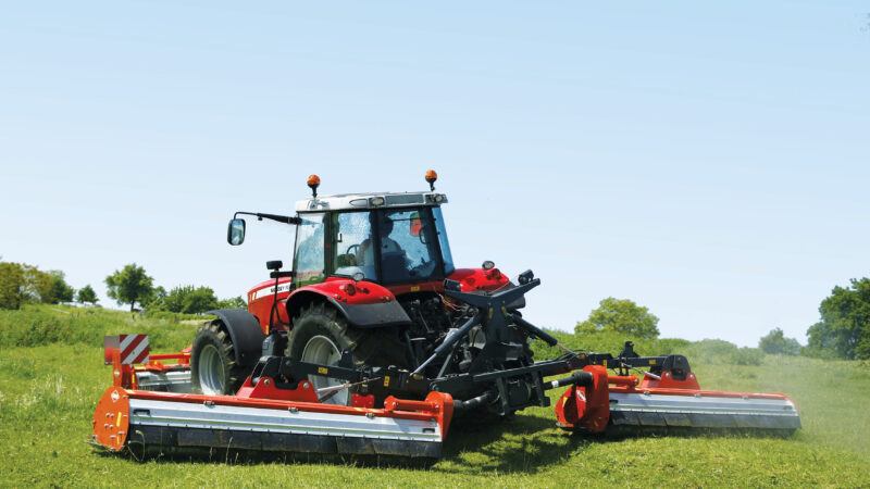 Mulchgerät BP 8300 bei der Arbeit