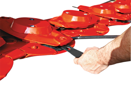 FAST-FIT Messerschnellwechselsystem.